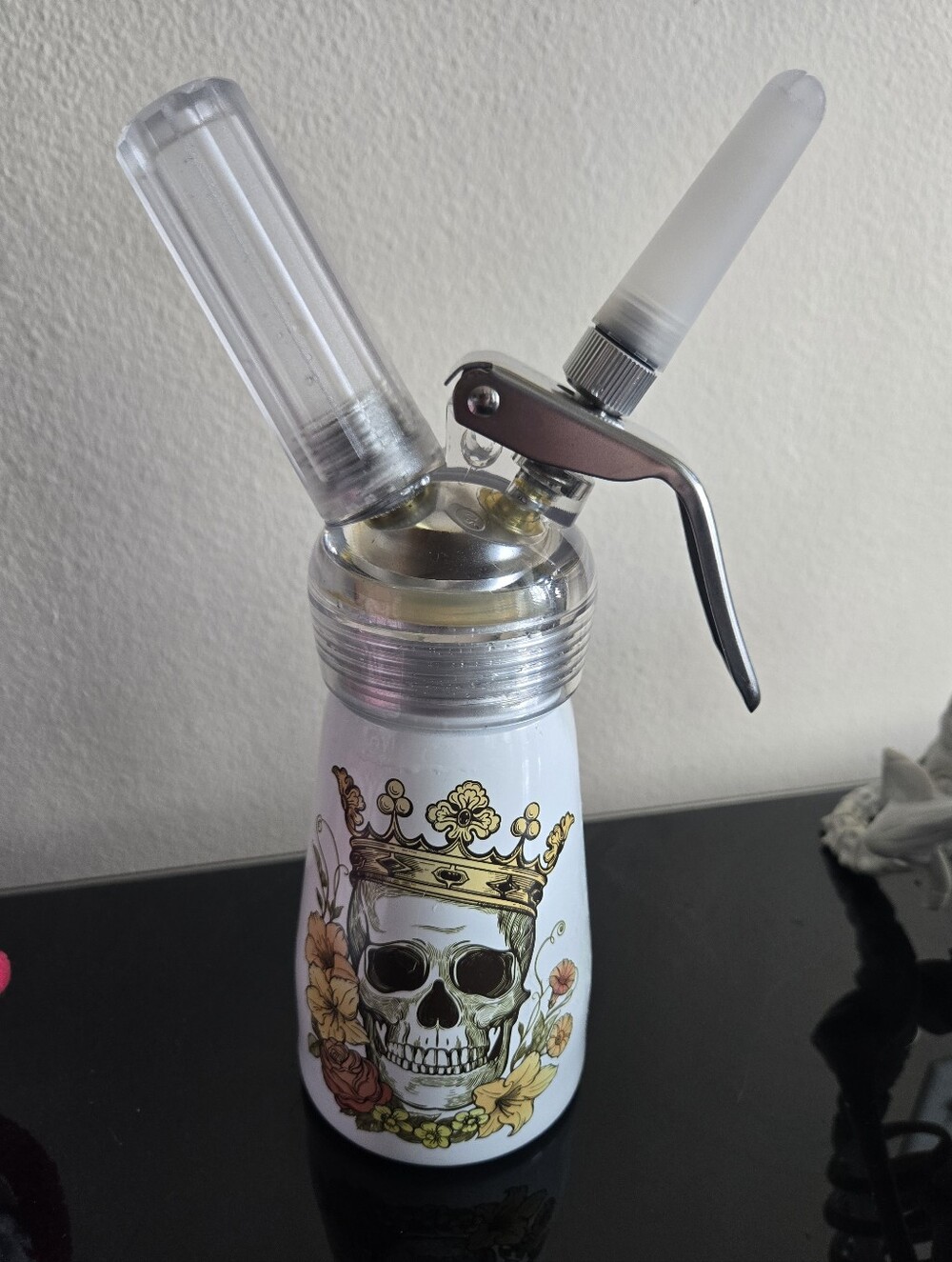 Limited Edition Special Blue Skull King Whipped Cream Dispenser